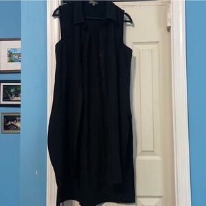 Elegant Black Sleeveless Dress
